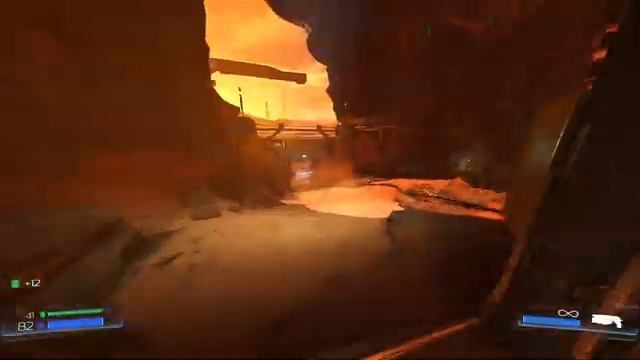 Let's play DOOM 2016 in 32:9 // 3840x1080 // Mission 1 смотреть онлайн