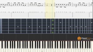 Hate Me | MASN | Guitar Tab and Piano Note - Tutorial - Easy Fingerstyle Lesson