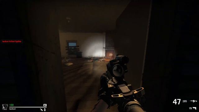 L4D2 AR-15 Custom Escape From Tarkov using Modern Warfare 2019 Anim (CSS SG552) - Denny - Gameplay смотреть онлайн