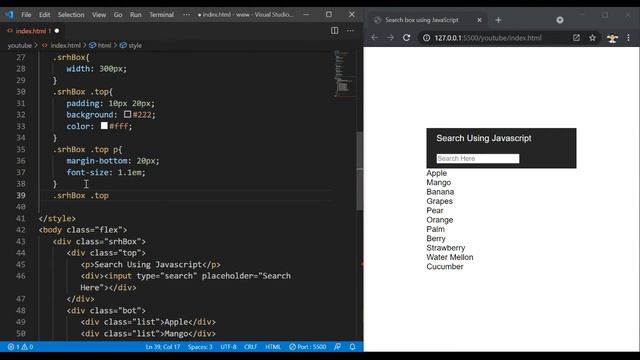 how to make search bar in html | search box in html css | Javascript Project | Box reflect in css смотреть онлайн