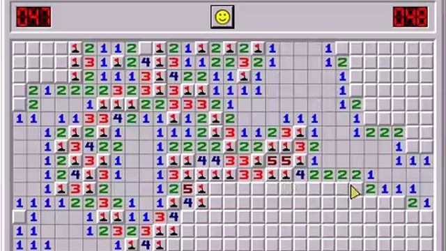 Minesweeper Clone - Expert, 92 seconds смотреть онлайн