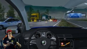 ДПС ПАТРУЛЬ В ETS 2! ПЕРВЫЙ РАБОЧИЙ ДЕНЬ!