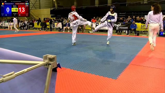 Belgian Open Taekwondo G2 2019 Day 2 fight 1015 Muhammed Ali OZDEMIR vs Ebrahim MARWAN смотреть онлайн