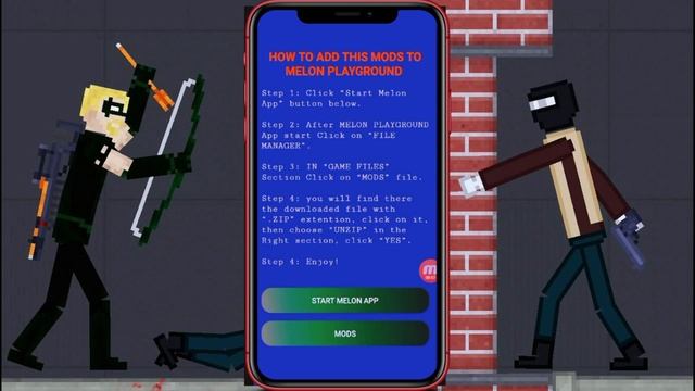 ?КАК СКАЧАТЬ МОДЫ НА MELON PLAYGROUND?НОВЫЙ СПОСОБ 2022? смотреть онлайн
