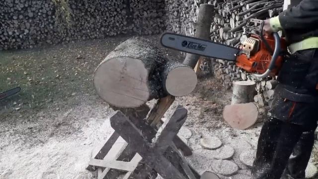 Kipróbáltuk az OleoMac GS 650 gépsárkányt! смотреть онлайн