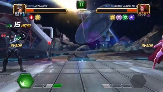 MCOC-Adzomatic AW boss takedown with 2x active nodes смотреть онлайн