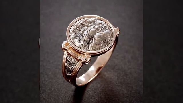 Мужское кольцо Тигр смотреть онлайн