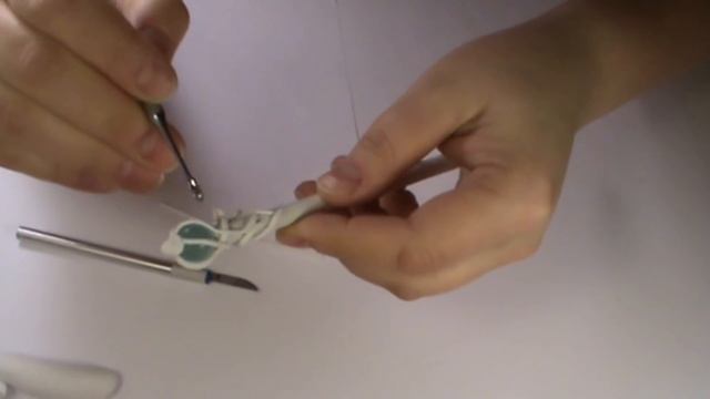 Перьевая ручка из полимерной глины смотреть онлайн