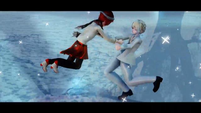 『 MMD 』Snowman - SIA Ft. Fukase ( Merry Christmas Uwu ) + WARNING Olikase