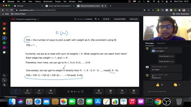 Dynamic Programming - 1 || Crack ICO 2021 || Aryan Agrawala смотреть онлайн