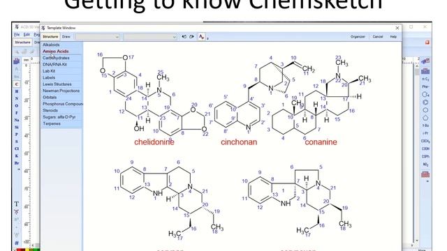 Tutorial Drawing Exercise Using ChemSketch смотреть онлайн