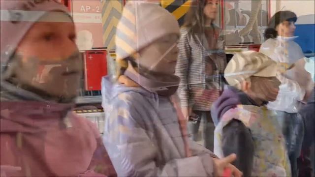 Экскурсия в 57 Пожарную часть смотреть онлайн