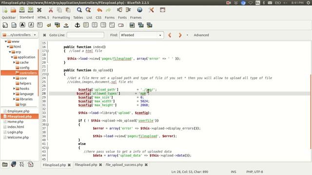Upload video in php using codeigniter framework смотреть онлайн