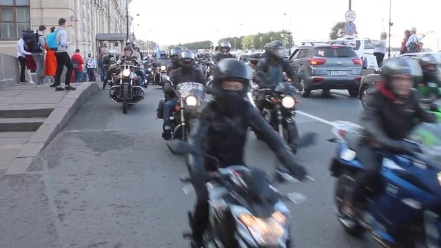 Закрытие мотосезона 2020. Санкт-Петербург смотреть онлайн