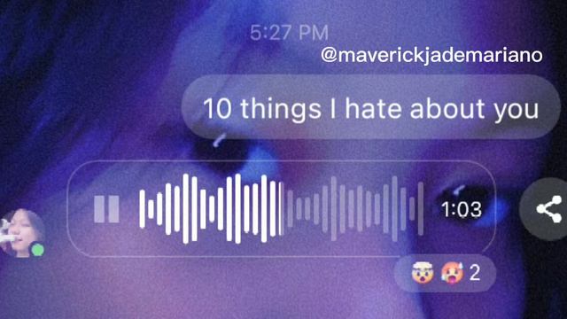 10 things I hate about you - @LeahKateMusic (acoustic cover by Maverick Jade) смотреть онлайн