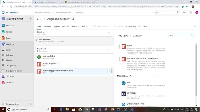 Deploy Angular Application to Azure App Service using Azure DevOps смотреть онлайн