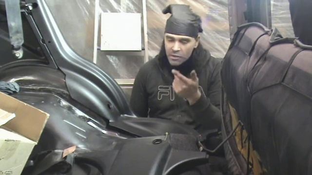 Daewoo Matiz: замена троса привода открытия крышки топливной горловины. смотреть онлайн