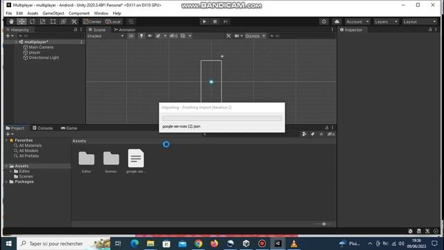 Create multiplayer Game in unity with Firebase part[2] смотреть онлайн