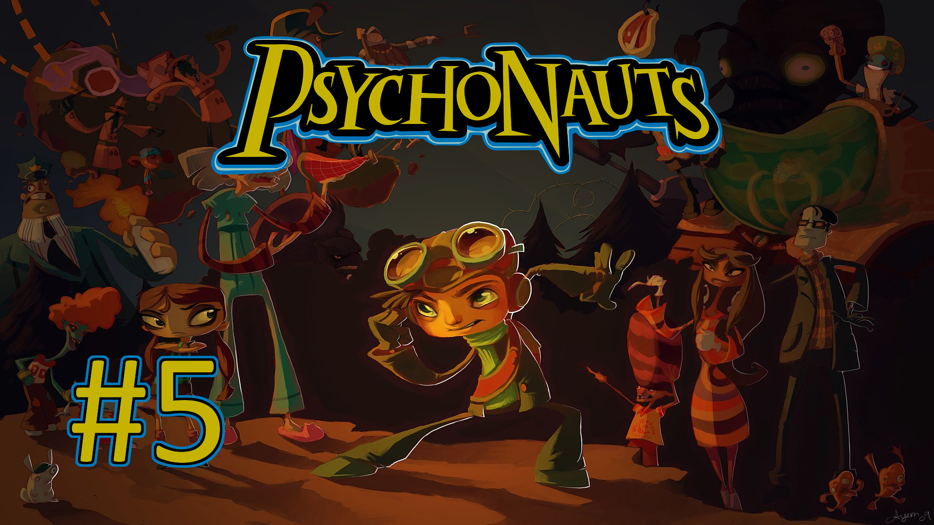 Прохождение Psychonauts - Часть 5