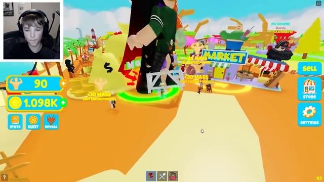 ROBLOX SUPER EATER SIMULATOR... смотреть онлайн