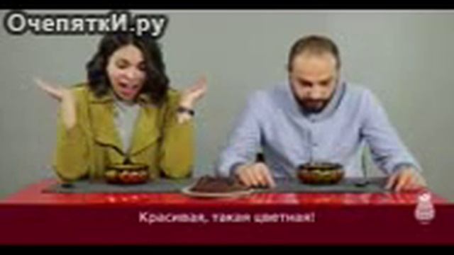 Иностранцы пробуют русские супы..жесть..