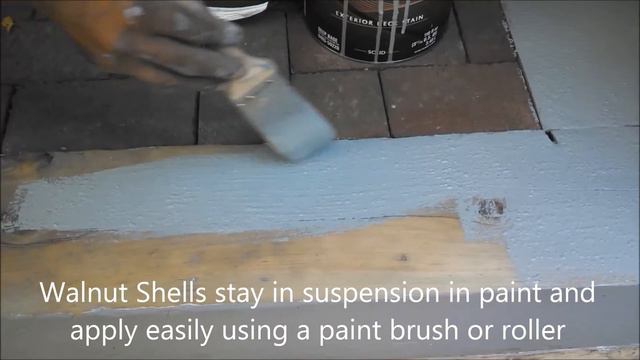 Walnut Shell Grit for Non Skid смотреть онлайн