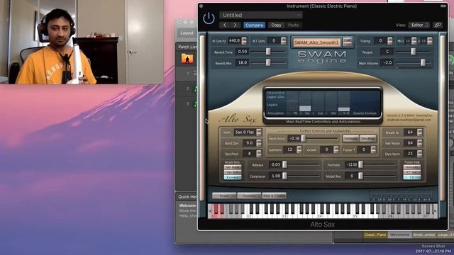 Ae Mere Humsafar Saxophone Cover / Roland Aerophone / Wind Synth / SWAMEngine смотреть онлайн