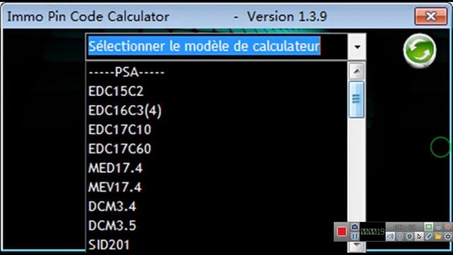 IMMO Pin Code Calculator V1 3 9 for Psa Opel Fiat Vag rooven1 смотреть онлайн
