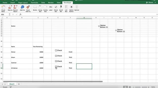 VBA Check Box | VBA in Urdu & Hindi смотреть онлайн
