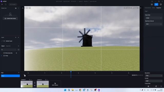 Создание анимации в D5 Render | Обучение д5 рендер | D5 Render Timelapse смотреть онлайн