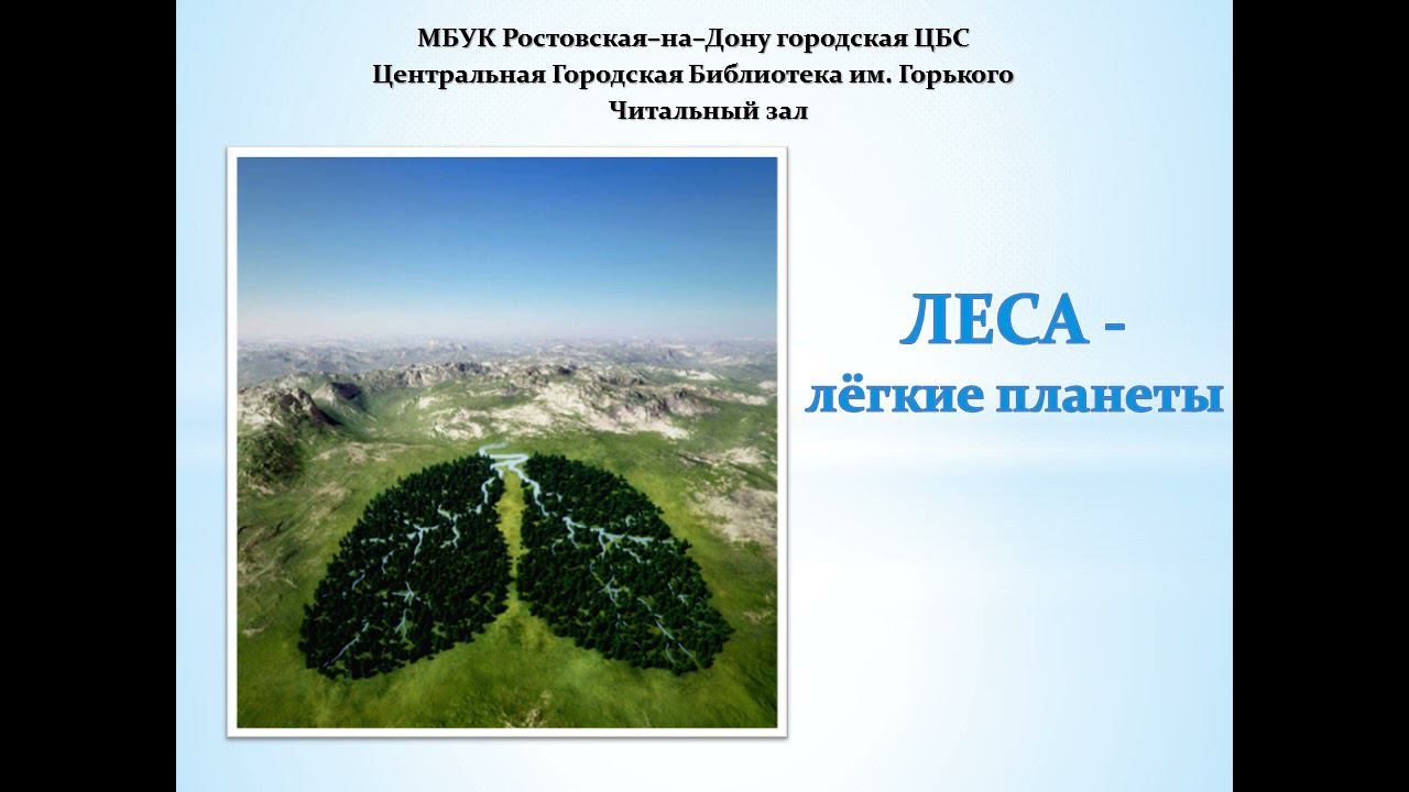Леса - легкие планеты смотреть онлайн