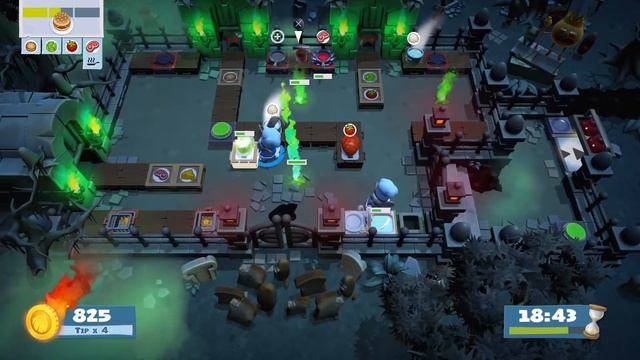 Overcooked! 2 Level 6-6! | 4 STARS🌟🌟🌟🌟 смотреть онлайн