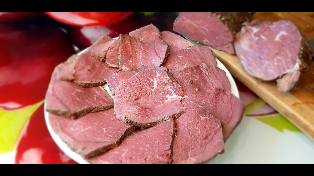 Солонина из говядины в домашних условиях. Сочный и нежный мясной деликатес. смотреть онлайн