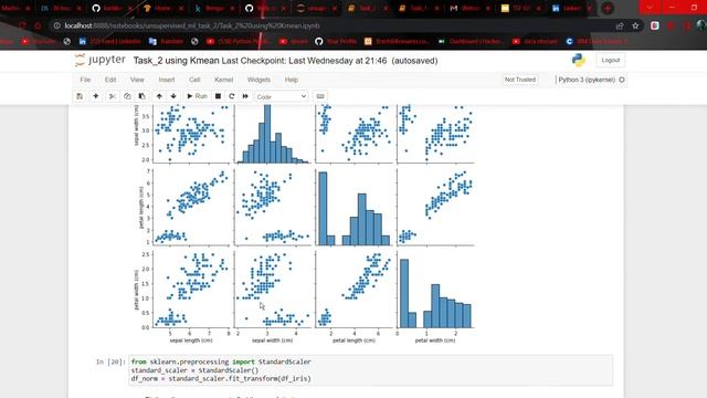 Machine learning tutorial python : Unsupervised Kmeans clustering #task #thesparksfoundation #grip смотреть онлайн
