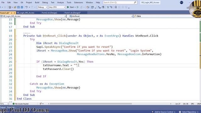 How to Create a Login System using MS Access with Speech Validation in Visual Basic.Net смотреть онлайн