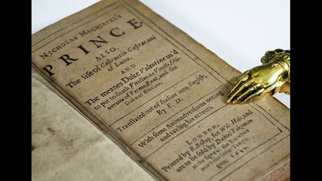 The Prince: Lessons from Machiavelli, pt. 3 смотреть онлайн