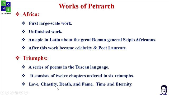 Petrarch |Life & Major Works | Petrarchan Sonnet | In Hindi | смотреть онлайн