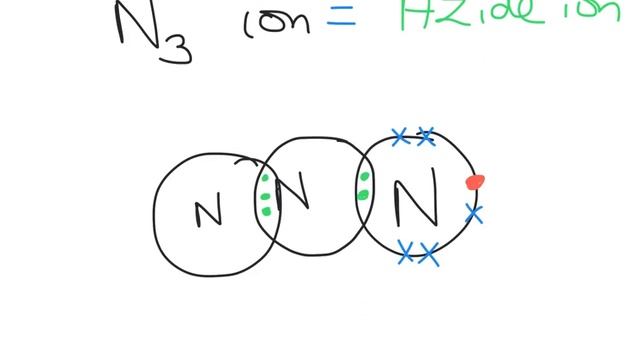 N3- Azide ion bonding walkthrough смотреть онлайн