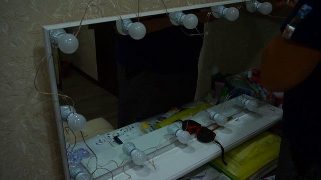 Светодиодная подсветка зеркала Туалетный стоик 14SMD светодиодов Лампы для макияжа Ссылка в описани смотреть онлайн