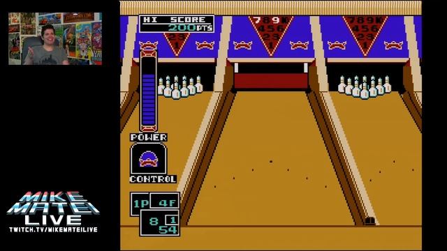 NES Bowling Game is Cursed - Mike Matei Live смотреть онлайн