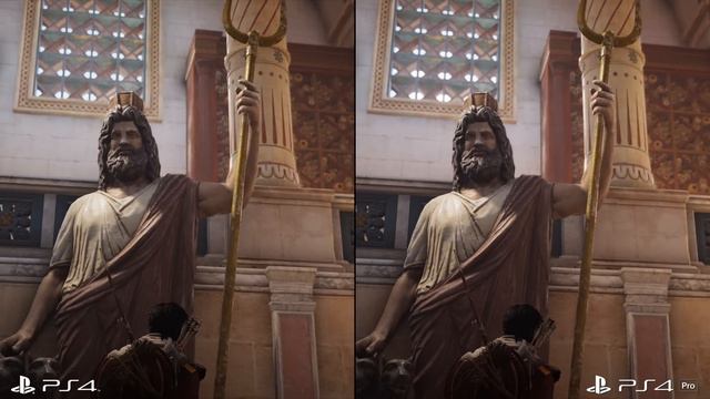 [4K] Assassin's Creed Origins: PS4/ PS4 Pro Graphics Comparison + Frame-Rate Test