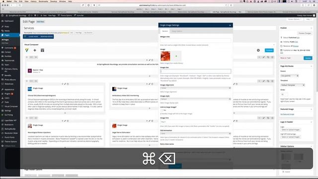 WordPress Visual Composer edit image display size смотреть онлайн