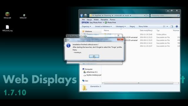 How to install Web Displays Mod 1.7.10 for Minecraft 1.7.10 (with download link) смотреть онлайн