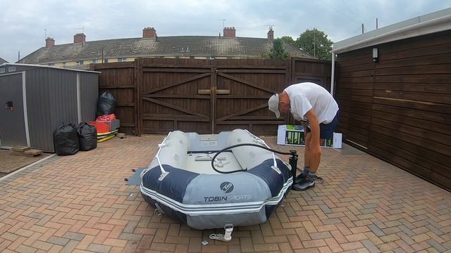 NEW BOAT - TOBIN SPORTS COSTCO - INFLATABLE BOAT - CHEAP SIB - UNBOXING смотреть онлайн