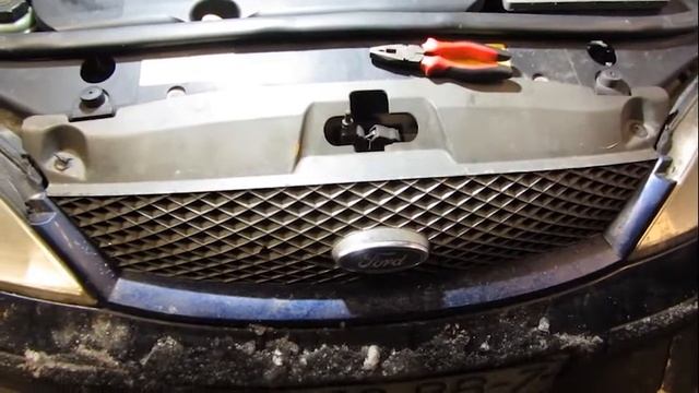 Замена датчика температуры наружного воздуха Форд Мондео 3. смотреть онлайн