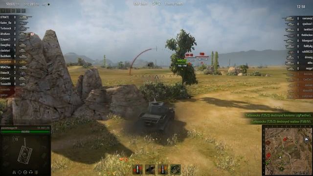 WOT: Steppes - VK 3601 (H) - 3 frags смотреть онлайн