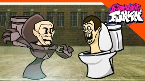 ? НОВЫЙ СКИБИДИ ТУАЛЕТ МИНУС В ФНФ + ТРЕШ МОД ?  ФНФ МОД! ? Friday Night Funkin' Skibidi Toilet