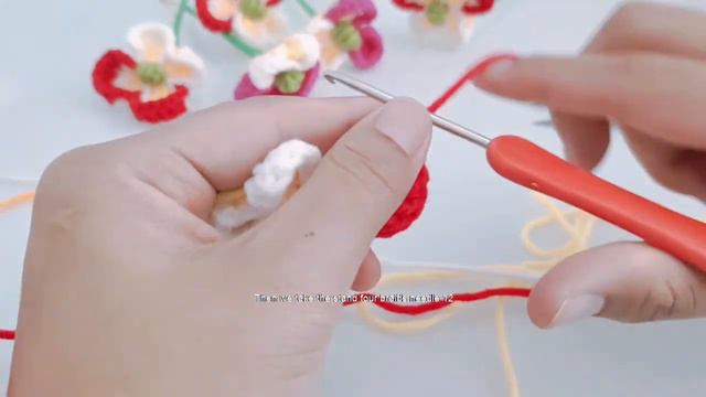 [Series 9]Crochet Flower Tutorial - How to make Crochet Phalaenopsis tutorial смотреть онлайн