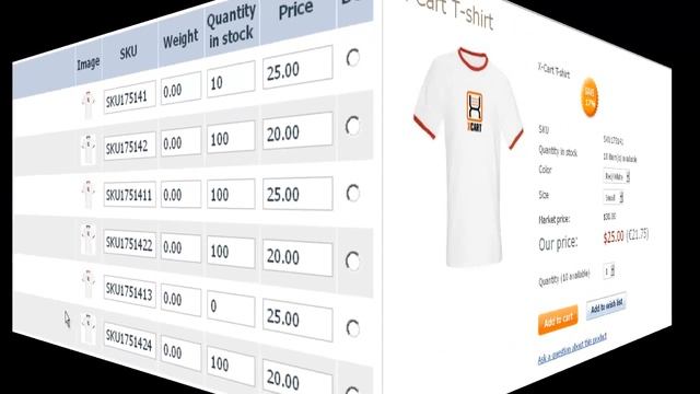 How to make a product with options/variants in X-Cart v4.4.x смотреть онлайн
