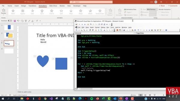 PowerPoint Automation using VBA. Complete professional course for free